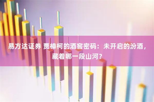 易方达证券 贾樟柯的酒窖密码：未开启的汾酒，藏着哪一段山河？